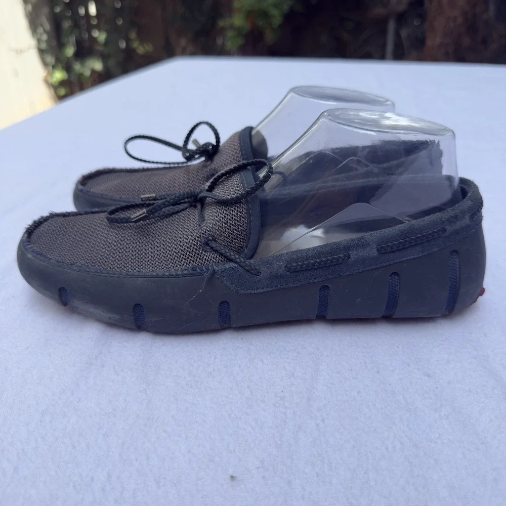 Swims‎ Loafers Braided Lace Washable Loafers Brown Black Men's Size 9.5 Coastal